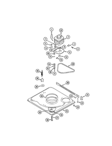Part Location Diagram of 25-7951 Whirlpool USE WPL Y25-7951