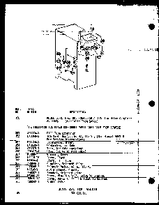 Add On Ice Maker 23 Cu. Ft. Diagram and Parts List for TC18B-P73500-7W  Amana Refrigerator