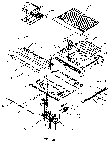 Divider Block Diagram and Parts List for TJ18R8L-P1181715WL  Amana Refrigerator