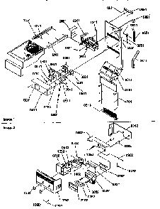 Ice Maker/control Assembly Diagram and Parts List for 57085-P1190813WE  Amana Refrigerator