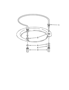 Heater Parts Diagram and Parts List for MDBH979SAM0  Maytag Dishwasher
