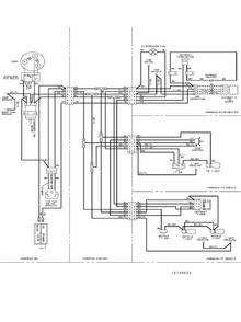 Wiring Information Diagram and Parts List for CB22G6Q-PCB22G600C  Crosley Refrigerator