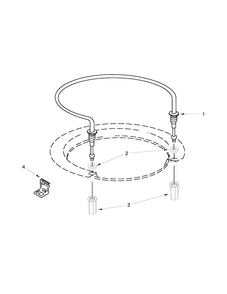 Heater Parts Diagram and Parts List for MDBH949PAB3  Maytag Dishwasher