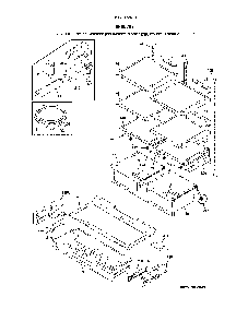 Shelves Diagram and Parts List for 2537042341B  Kenmore Refrigerator