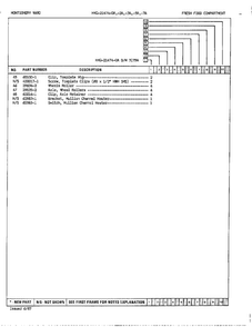 Fresh Food Compartment Page 3 Diagram and Parts List for 21474A  Admiral Refrigerator