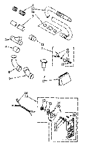 Installation Parts Diagram and Parts List for 11640271  Kenmore Central Vacuum