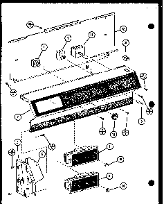 Section 6 Diagram and Parts List for ARR-201 P85450-4S Amana Range