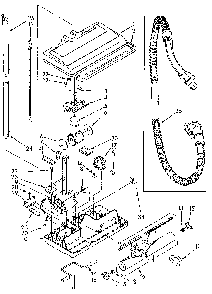 Power-mate Diagram and Parts List for 1162035081  Kenmore Canister Vacuum