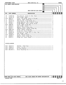 Doors Page 3 Diagram and Parts List for 23892-OA  Admiral Refrigerator