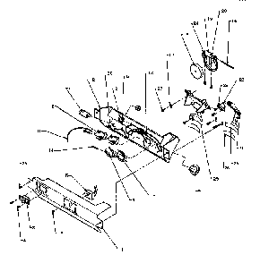Ice And Water Cavity Diagram and Parts List for SXD20Q2W-P1162508WW  Amana Refrigerator