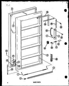 Part Location Diagram of C0368304 Whirlpool DISCONTINUED