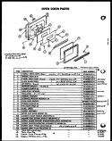 Part Location Diagram of 302648 Whirlpool PIN, DOOR HINGE