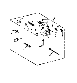 Electrical Components Diagram and Parts List for RST310UK-P1130738NK  Caloric Range