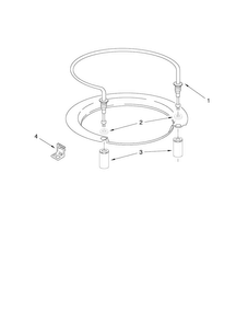 Heater Parts Diagram and Parts List for MDC4809AWB0  Maytag Dishwasher