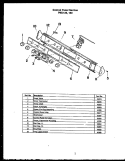 Page 1 Diagram and Parts List for PKU139  Amana Microwave Oven Combo