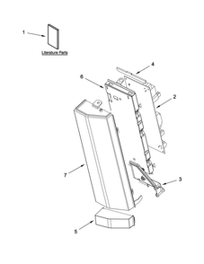 Part Location Diagram of W10662683 Whirlpool QUICK REFERENCE GUIDE