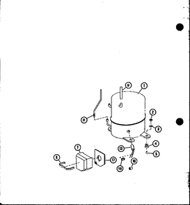 Part Location Diagram of D6862001 Whirlpool Compressor av5538e