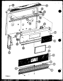 Page 5 Diagram and Parts List for AGC710 P8587804S Amana Range