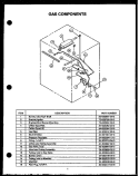 Page 1 Diagram and Parts List for RKT-396  Caloric Microwave Oven Combo
