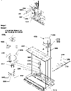 Machine Compartment Diagram and Parts List for TZI22V2L-P1319101WL  Amana Refrigerator