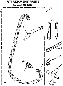 Part Location Diagram of 722792 Maytag Nozzle