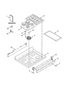 Part Location Diagram of W10809928 Whirlpool HARNS-WIRE