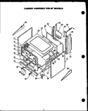 Page 2 Diagram and Parts List for GBK26CB  Amana Range