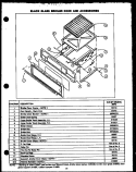 Part Location Diagram of 88092 Whirlpool SUPT, Door GLASS START AT CODE P