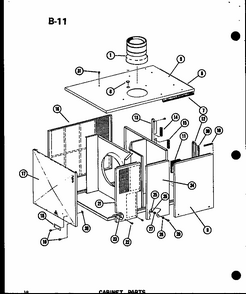 Part Location Diagram of B5114101 Whirlpool Shaft