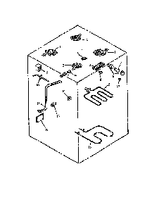 Electrical Components Diagram and Parts List for ARS636E-P1130623NE  Amana Range