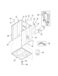 Part Location Diagram of 501855 Maytag DISCONTINUED