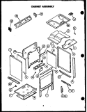 Part Location Diagram of W10125032 Whirlpool INSULATION RETAINER - BOTTOM