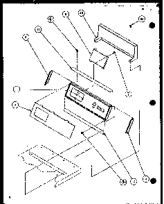 Section 12 Diagram and Parts List for LG2902 P7804817W W Amana Dryer