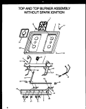 Page 1 Diagram and Parts List for RMS335  Caloric Range