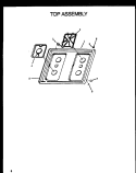 Page 2 Diagram and Parts List for RMS339  Caloric Range