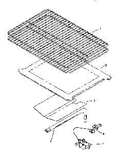 Oven Components Diagram and Parts List for SNP26CB0 P1143191NW Caloric Range