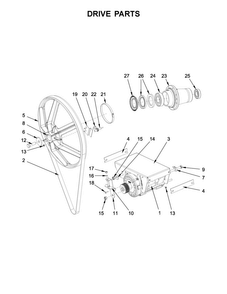 Part Location Diagram of W10714003 Whirlpool BRACKET