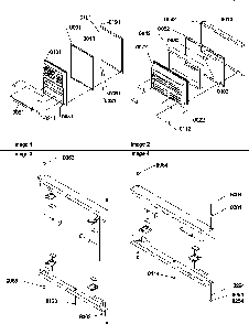 Door Assemblies Diagram and Parts List for TG18V1W-P1194606WW  Amana Refrigerator