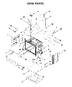 Oven parts Diagram and Parts List for MEW9530FZ04  Maytag Wall Oven