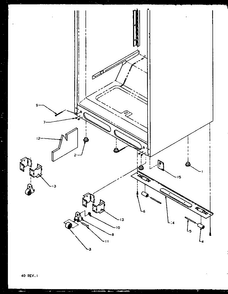 Section 7 Diagram and Parts List for TS18R2G-P1158311WG  Amana Refrigerator