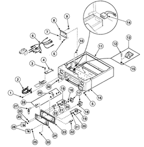 Part Location Diagram of 760P3 Maytag Kit,stack