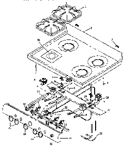 Part Location Diagram of 07455200 Whirlpool SPARK SWITCH