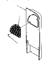 Heater Box Assy Diagram and Parts List for LEM547L-P1176706WL  Amana Dryer