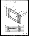 Part Location Diagram of 71-13-009 Whirlpool HINGE