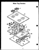 Part Location Diagram of 0042357 Whirlpool N/L/A 01/03/05