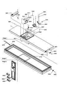 Freezer Door Diagram and Parts List for SGD26VW-P1315208WW  Amana Refrigerator