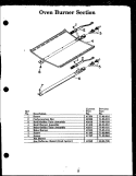 Part Location Diagram of 0040763 Whirlpool *NLA*GAS DEFLECTOR TH HI BROIL