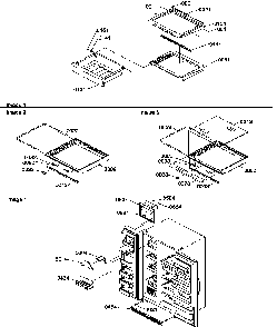 Crisper & Deli Assemblies And Toe Grille Diagram and Parts List for SXD25S2E-P1190421WE  Amana Refrigerator