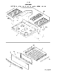 Part Location Diagram of 5304517844 Frigidaire HANDLE