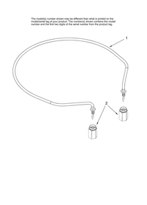 Heater Parts Diagram and Parts List for MDB6701AWQ41  Maytag Dishwasher